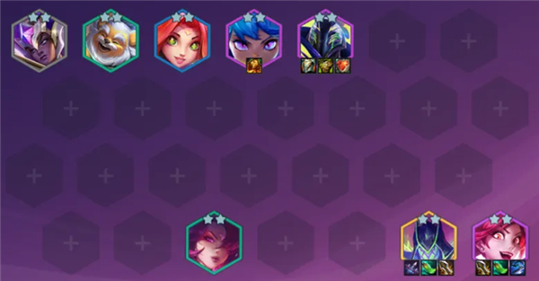 金铲铲之战阵容站位1