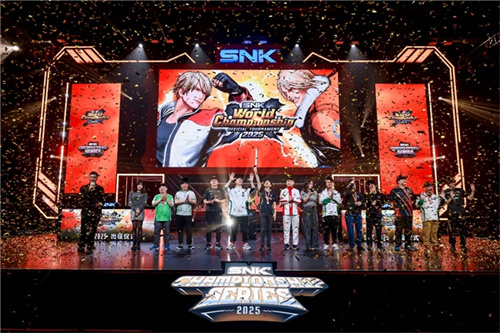 SCS 2025年度总决赛圆满落幕！选手M’、XiaoHai分获《拳皇15》《饿狼传说：群狼之城》总冠军