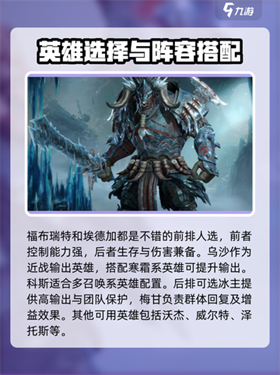 龙息神寂哪些英雄值得培养