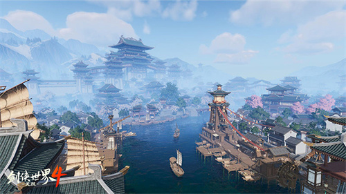 1亿㎡无缝江湖！《剑侠世界4:无限》三大亮点全扫描