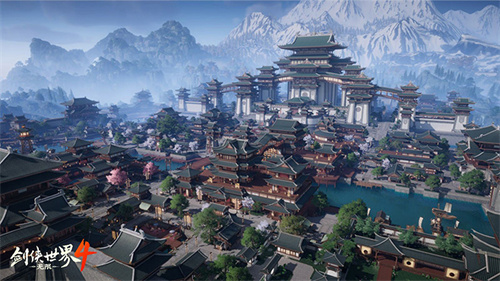 1亿㎡无缝江湖！《剑侠世界4:无限》三大亮点全扫描