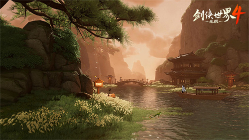 堪比5A景区！西山居《剑侠世界4:无限》唯美国风江湖盛宴