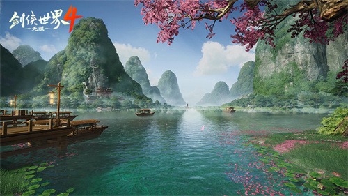 堪比5A景区！西山居《剑侠世界4:无限》唯美国风江湖盛宴