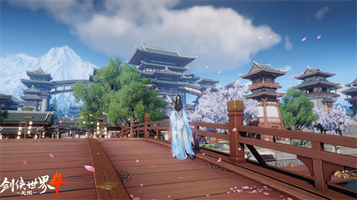 无缝江湖世界！西山居新游《剑侠世界4:无限》今日首测开启