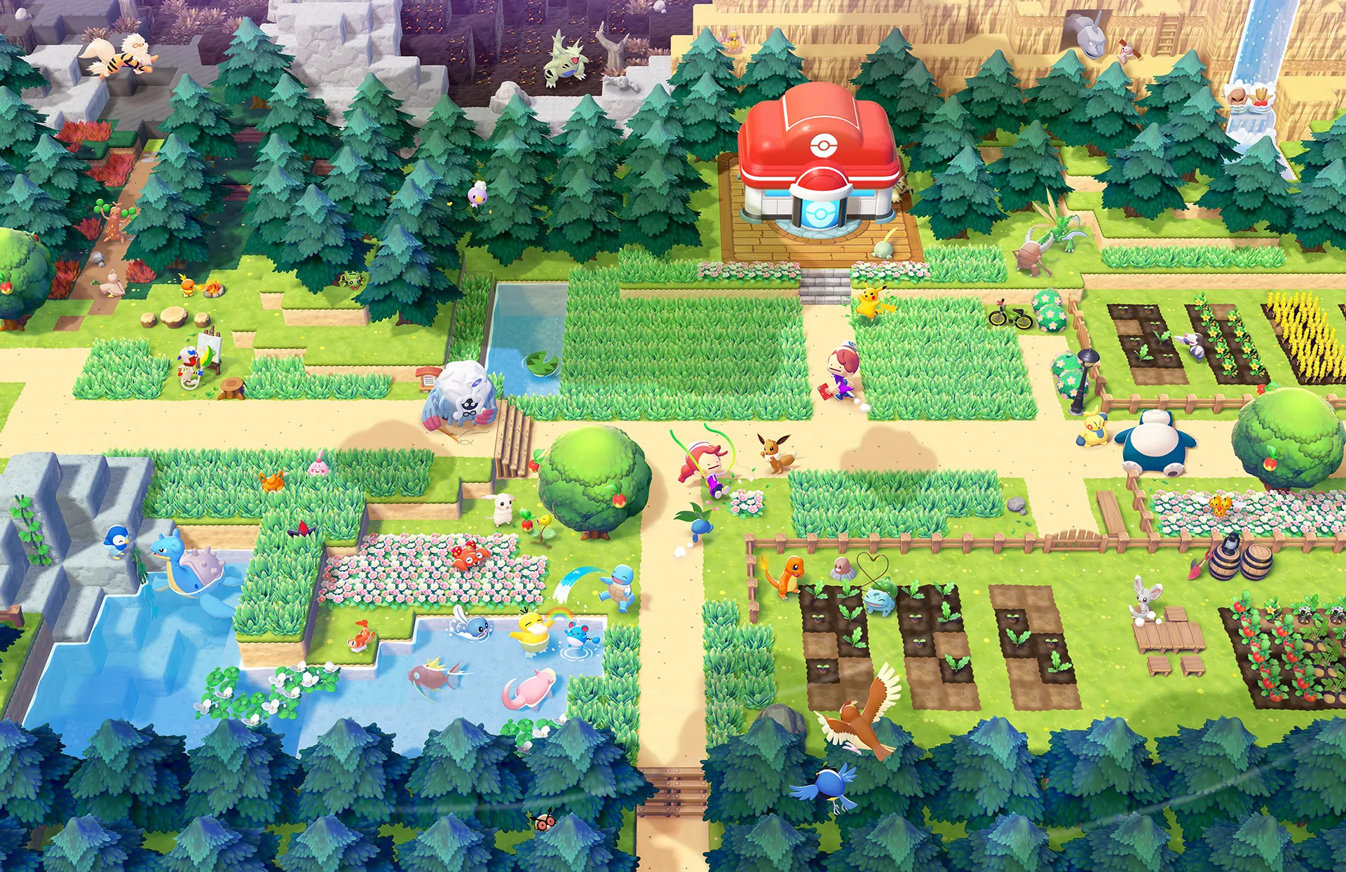 《宝可梦 Pokopia》将于2026年3月5日登陆Switch 2平台，概览预告公开