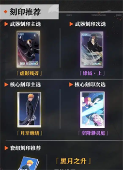 境界刀鸣黑崎一护刻印选哪个 境界刀鸣黑崎一护刻印推荐