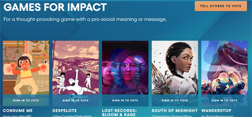 2025年TGA奖项提名公布!《33号远征队》拿到12项提名,或成最大赢家?!