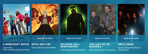 2025年TGA奖项提名公布!《33号远征队》拿到12项提名,或成最大赢家?!