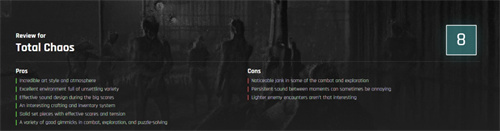 恐怖游戏新作《全面混沌》获好评！《寂静岭》传奇作曲家加入