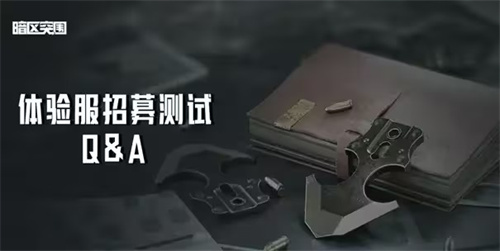12月《暗区突围》体验服限量测试招募开启!