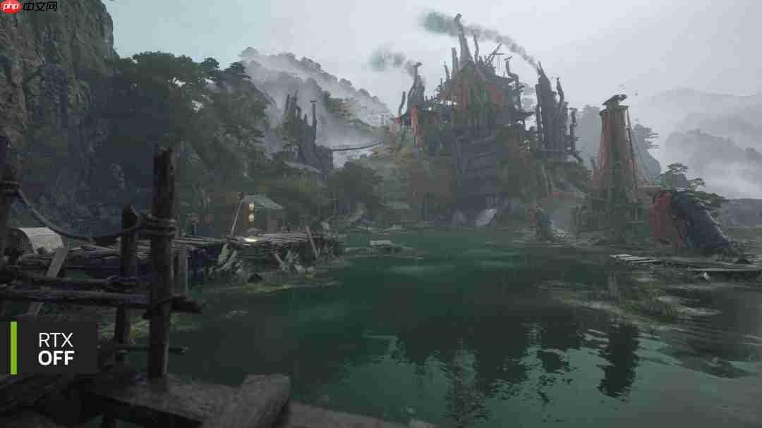 《影之刃零》DLSS4实机演示 光追加持下雨景更真实