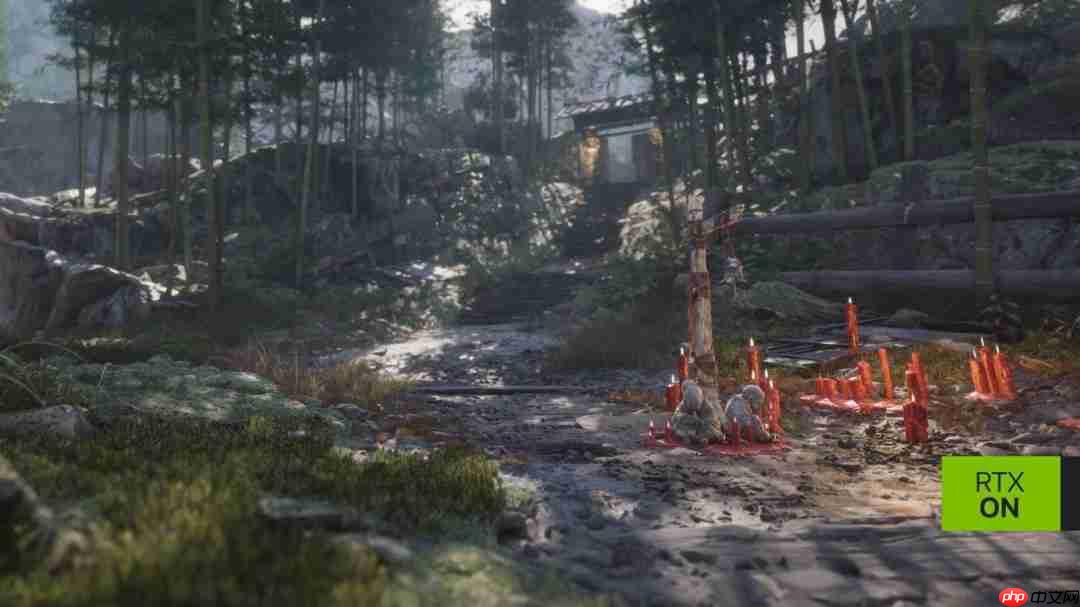 《影之刃零》DLSS4实机演示 光追加持下雨景更真实