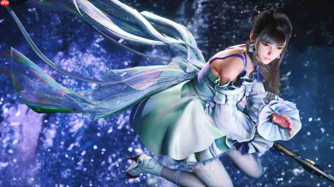 粉色连体服翘臀超性感！国外博主《剑星》伊芙新3D图