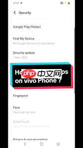 vivo如何隐藏应用软件