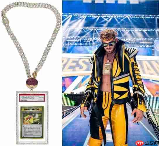 全球唯一PSA 10级最贵宝可梦卡拍卖中！Logan Paul承诺加码钻石项鍊