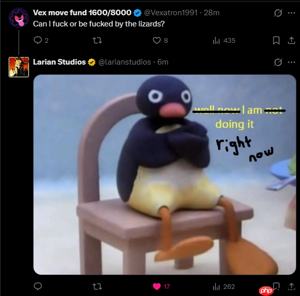 新《神界》能否和蜥蜴人发生性关系？拉瑞安：正在做