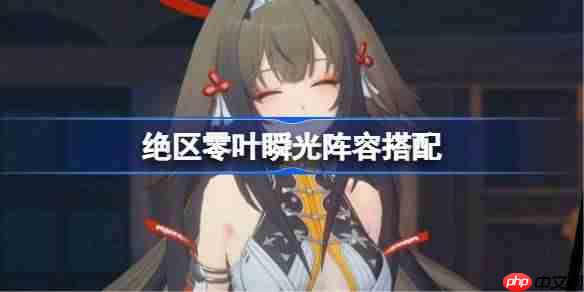 绝区零叶瞬光阵容搭配-绝区零叶瞬光怎么配队