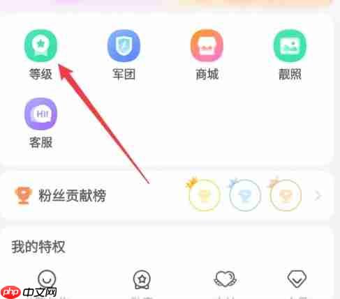 蜜疯直播app在哪里查看财富等级-财富等级查看方法
