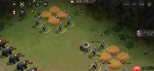 新三国志曹操传120级野兽毁田关卡攻略