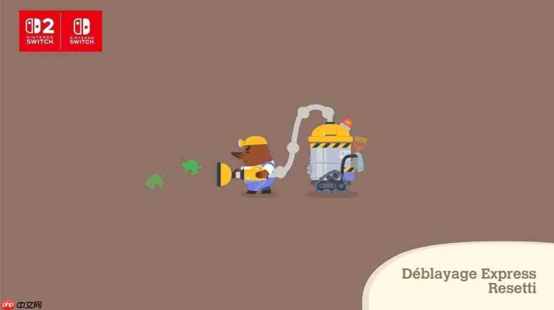 《动物森友会》免费更新即将上线 新增度假酒店玩法