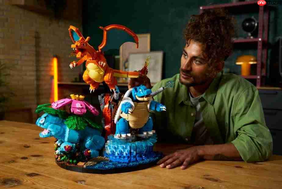 最强联名!乐高宝可梦2月开卖:6800片「御三家」神作 预购再送道馆徽章