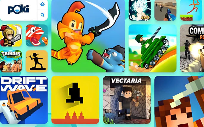 poki小游戏一键畅玩平台 永久免费在线入口 - 98游戏