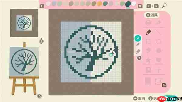 动物森友会衣服渐层效果怎么画-动物森友会衣服渐层效果画法教学