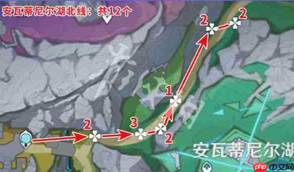 原神冬凌草采集位置-原神冬凌草全收集路线