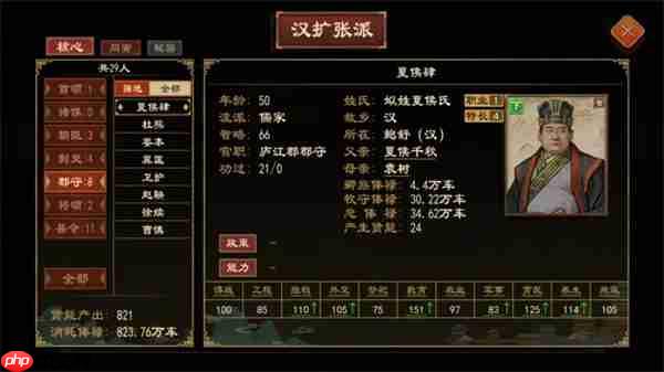 大周列国志派系系统玩法介绍