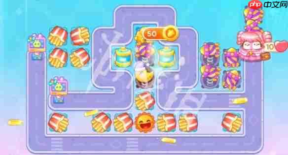 保卫萝卜4变身吧0糖少女第65关怎么过-保卫萝卜4变身吧0糖少女第65关攻略