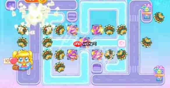 保卫萝卜4变身吧0糖少女第64关怎么过-保卫萝卜4变身吧0糖少女第64关攻略