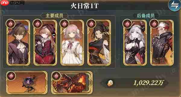 风之痕迹火系挂机阵容配队攻略