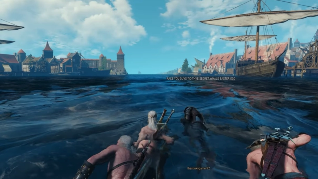 《巫师3》推多人联机mod 可以和朋友一起畅玩了!