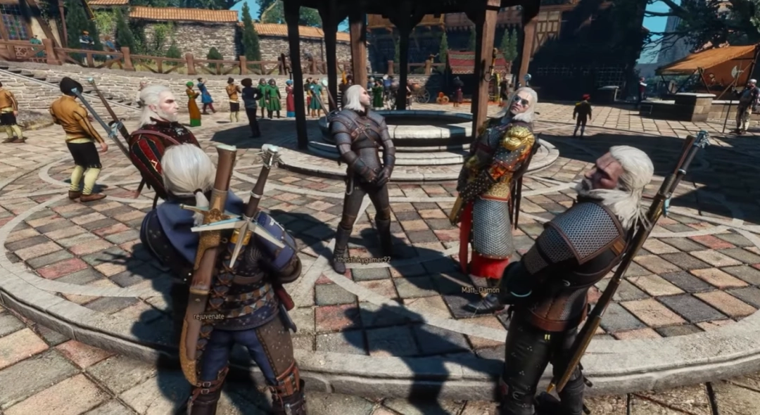 《巫师3》推多人联机mod 可以和朋友一起畅玩了!