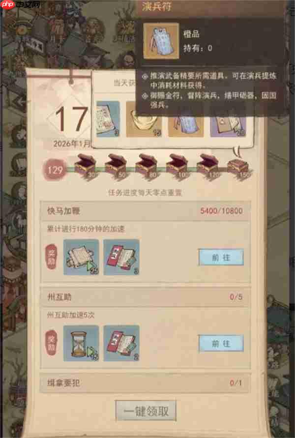 这城有良田武备系统战力提升指南