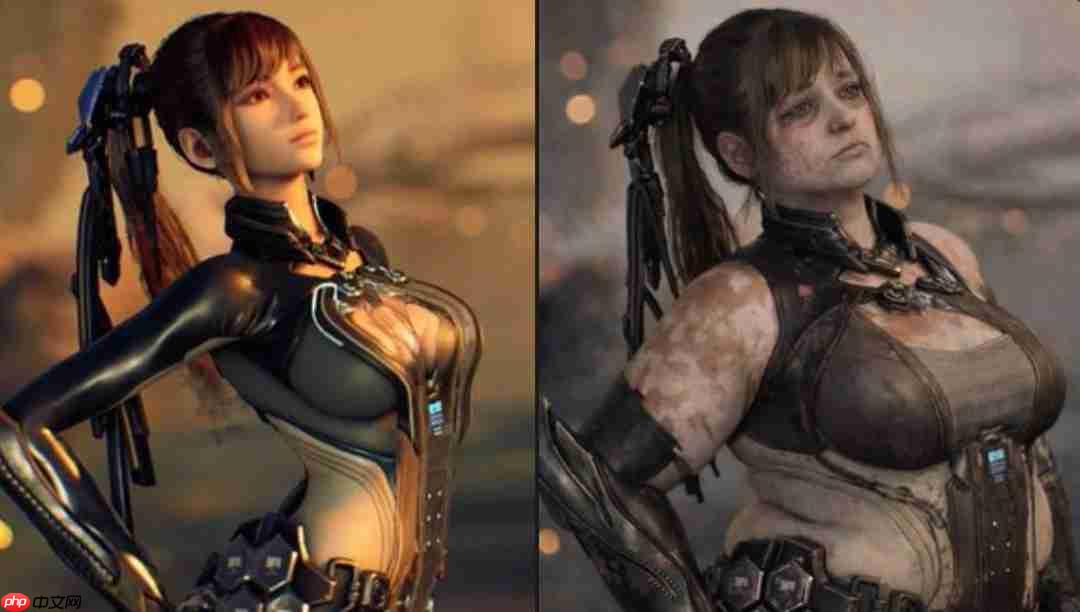 女神竟变大妈 国外博主用AI重绘欧美版《剑星》伊芙