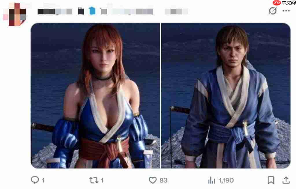 女神竟变大妈 国外博主用AI重绘欧美版《剑星》伊芙