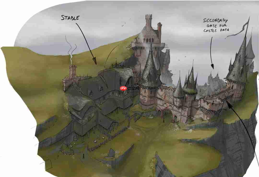 大量《神鬼寓言》新作概念设计图曝光 设计元素回归原本三部曲