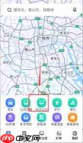 百度地图换乘导航网速慢如何解决