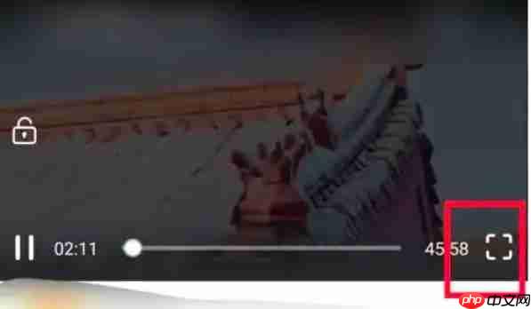 影视大全怎么全屏播放？-影视大全全屏播放的方法