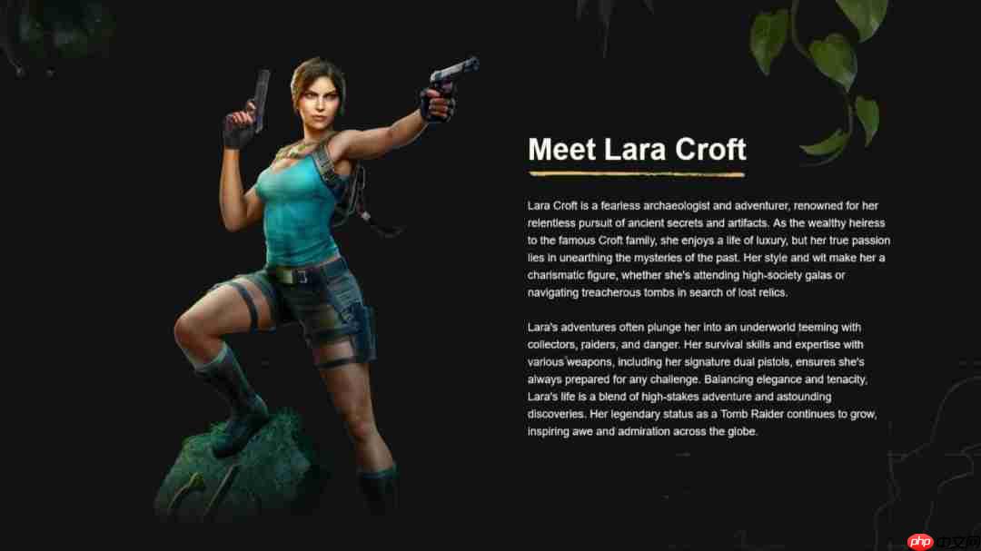 《古墓丽影：催化剂》劳拉传记公开 摩托车或将回归！