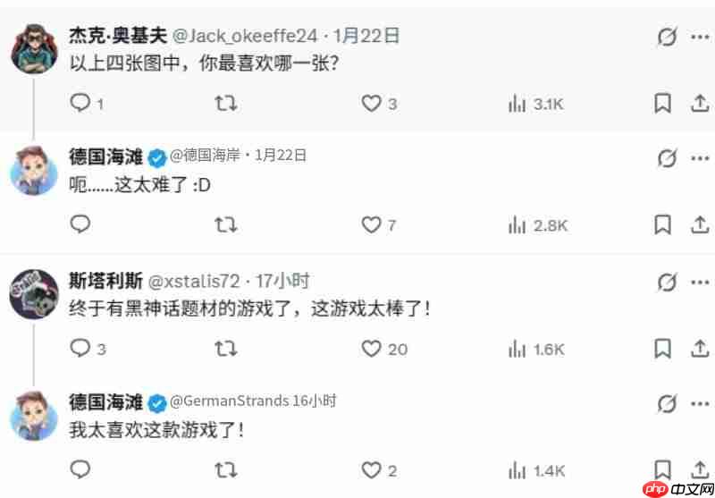 国外玩家分享四款远超预期作品 《黑神话：悟空》位列其中