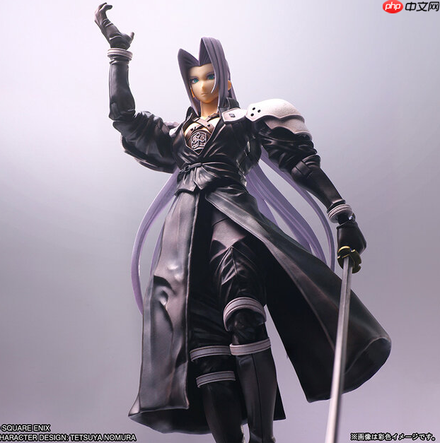 SE公布1997年版FF7萨菲罗斯全新手办 三米长刀迫力重现