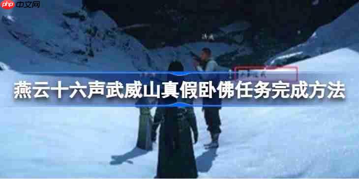 燕云十六声武威山真假卧佛任务完成方法-燕云十六声武威山真假卧佛任务怎么完成
