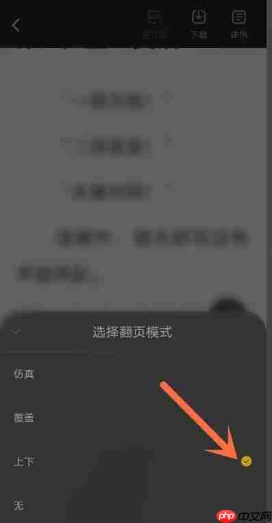 布袋鼠小说app怎么设置翻页模式-翻页模式设置入口