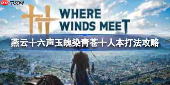燕云十六声玉魄染青苍十人本怎么打-燕云十六声玉魄染青苍十人本打法攻略