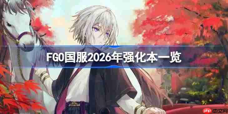 FGO国服2026年强化本有哪些-FGO国服2026年强化本一览