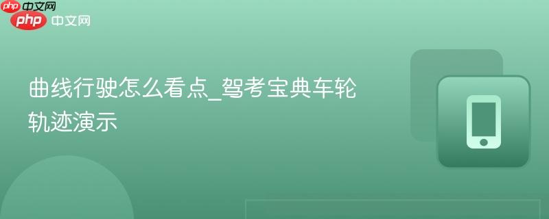 曲线行驶怎么看点_驾考宝典车轮轨迹演示