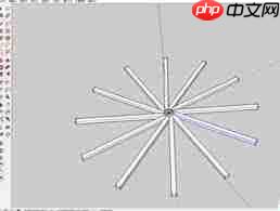 草图大师怎么进行阵列