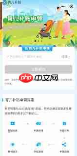 育儿补贴如何线上申请